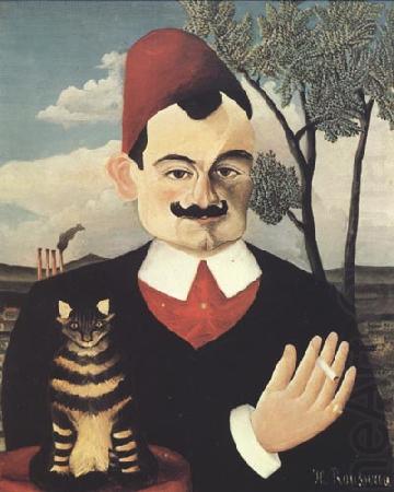 Henri Rousseau Portrait of Pierre Loti china oil painting image